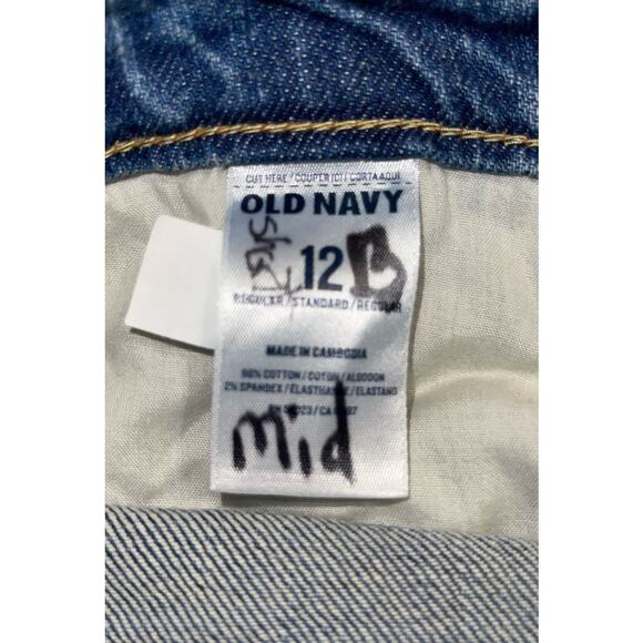 Old Navy Dreamer Women's Jeans Size 12 Regular Classic Rise Bootcut - Picture 4 of 5